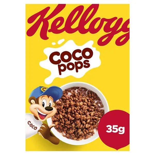 Kellogg's Coco Pops Breakfast Cereal Portion Pack 40 x 35g (Case of 40)