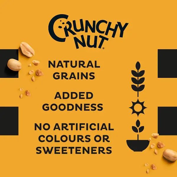 Kellogg's Crunchy Nut Breakfast Cereal Portion Pack 40 x 35g (Case of 40)