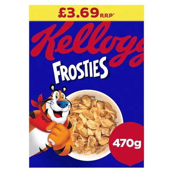 Kellogg's Frosties Breakfast Cereal 8x470g (Case of 8)