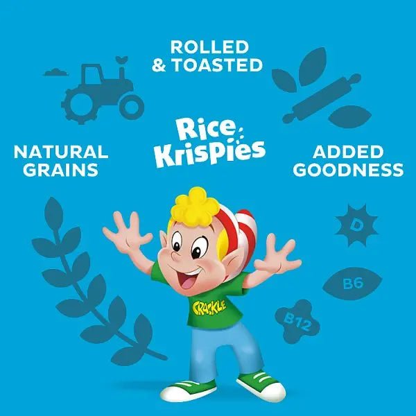 Kellogg's Rice Krispies Breakfast Cereal 7 x 430g (Case of 7)