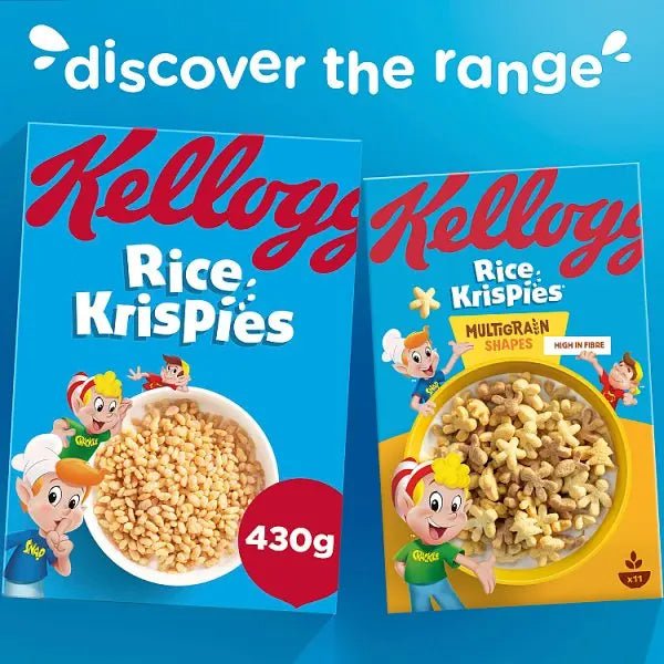 Kellogg's Rice Krispies Breakfast Cereal 7 x 430g (Case of 7)
