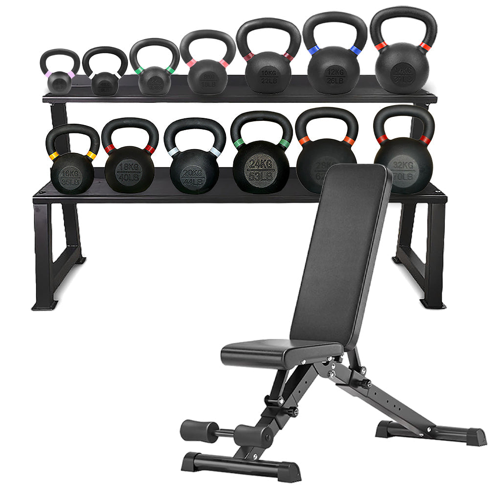 Sharkpower Commercial Kettlebell Rack