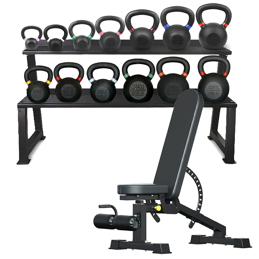 Sharkpower Commercial Kettlebell Rack