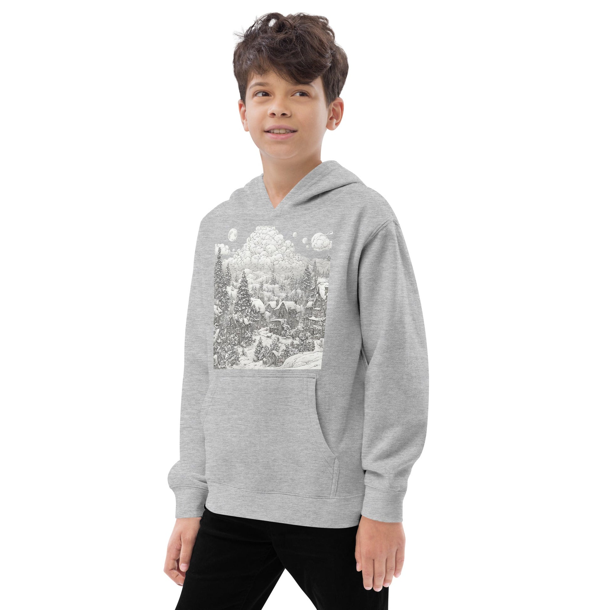 Kids fleece hoodie