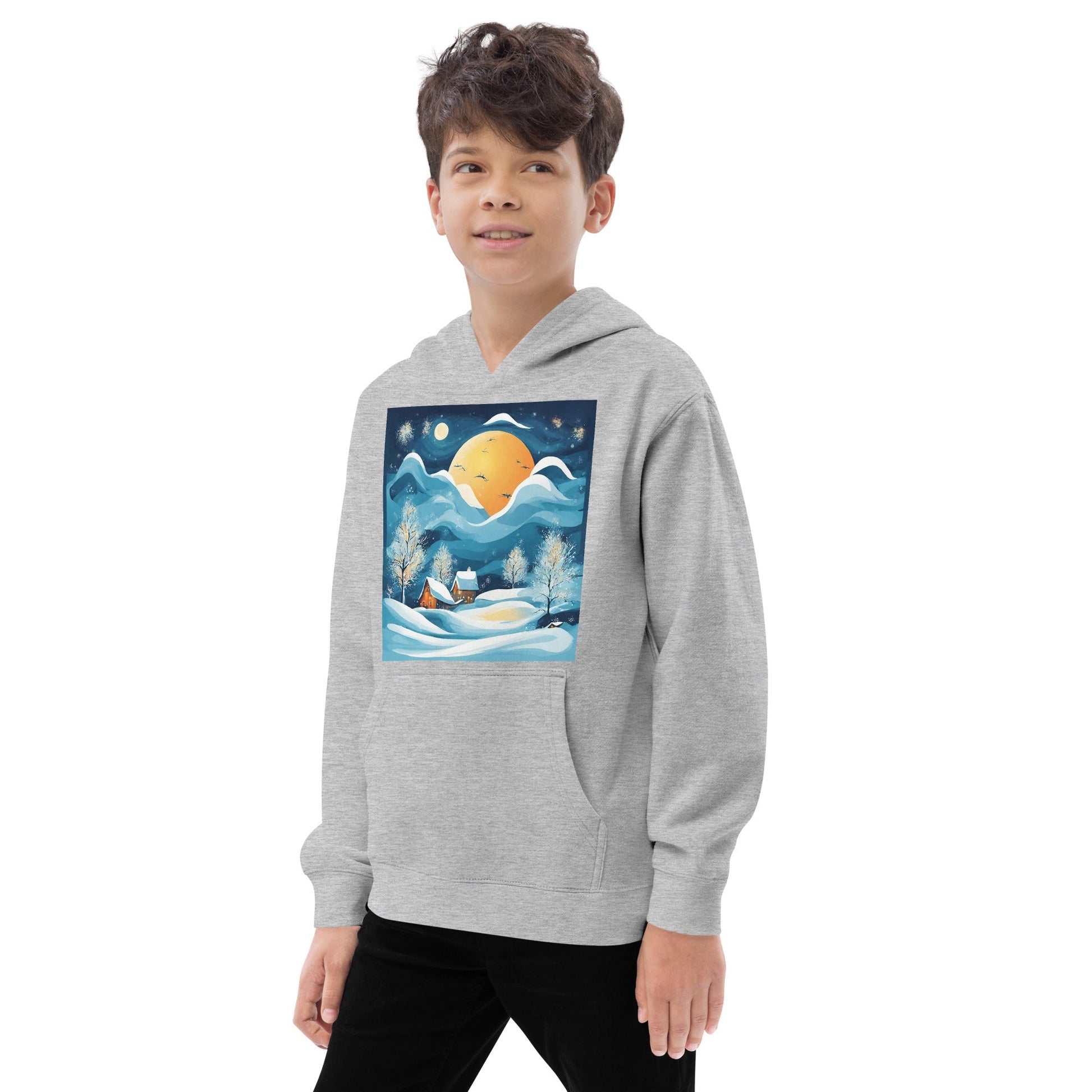 Kids fleece hoodie