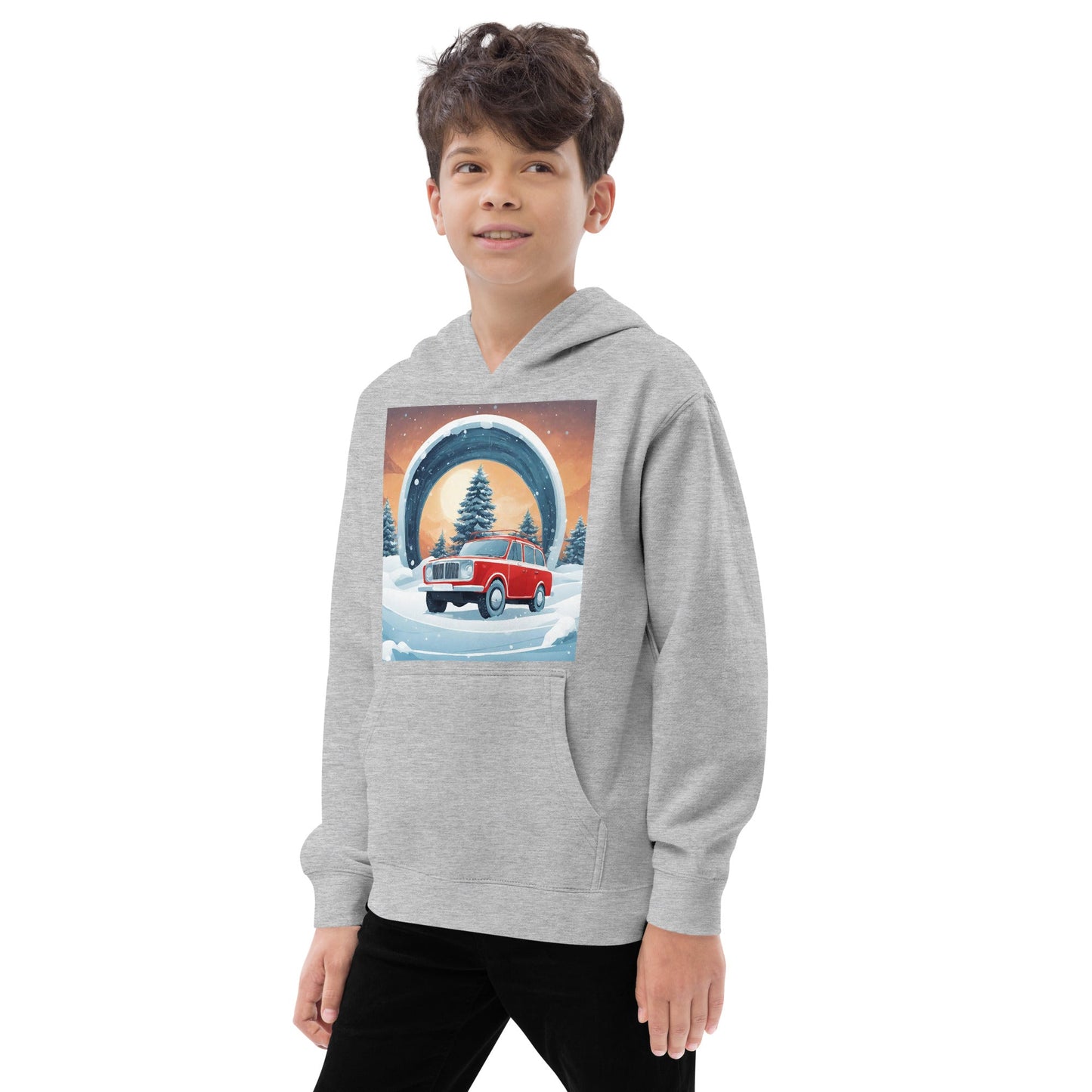 Kids fleece hoodie
