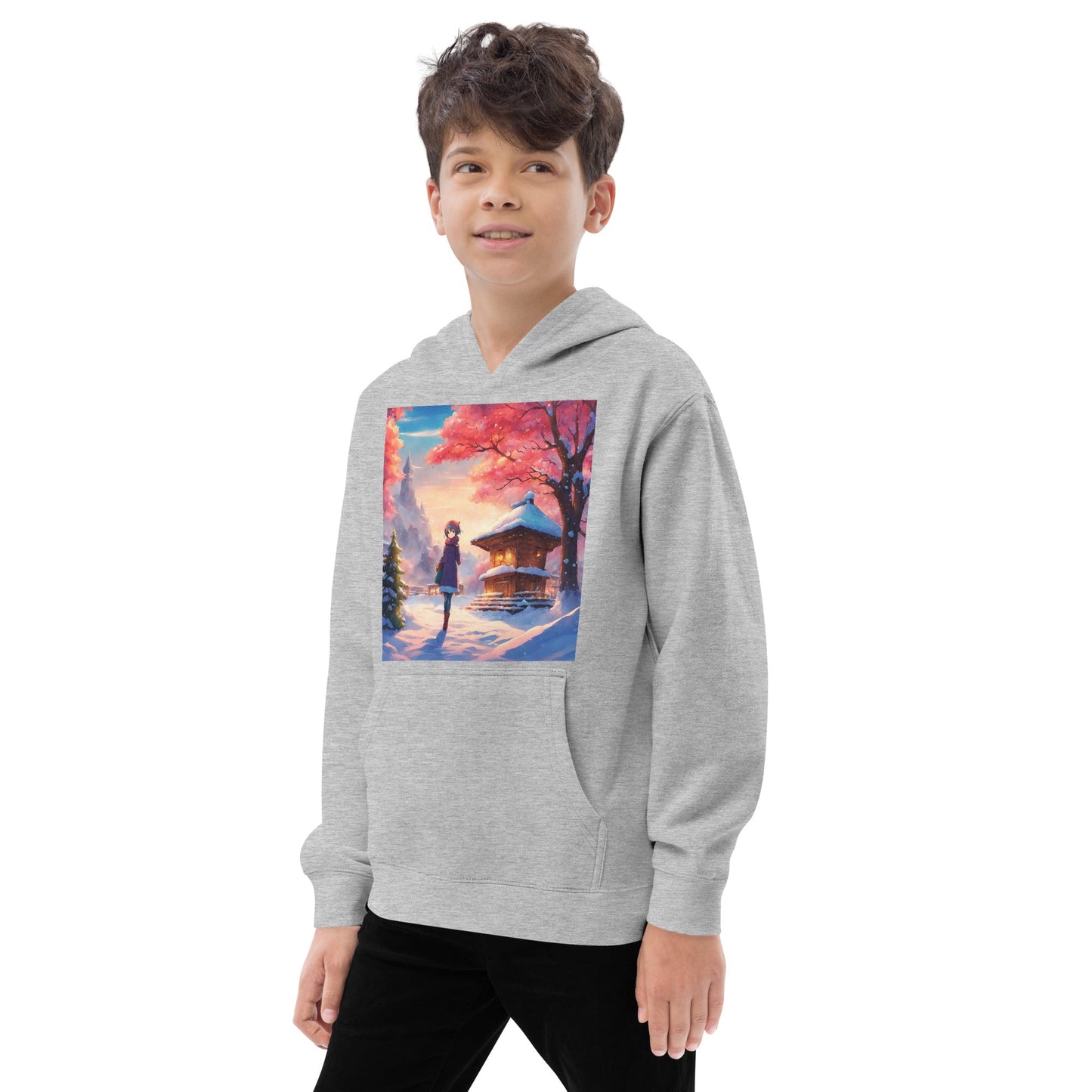 Kids fleece hoodie