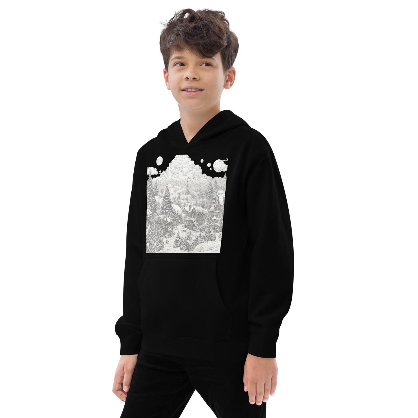 Kids fleece hoodie