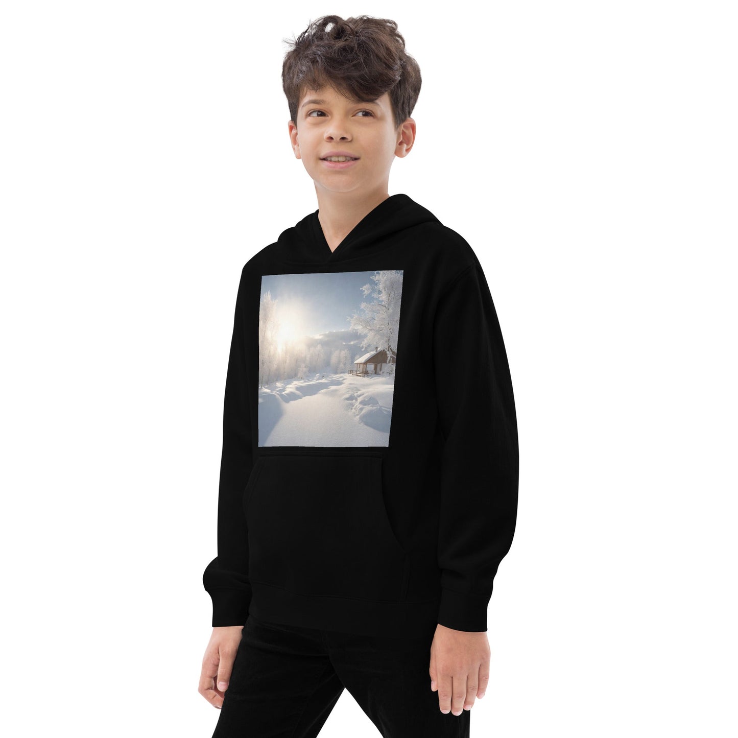 Kids fleece hoodie