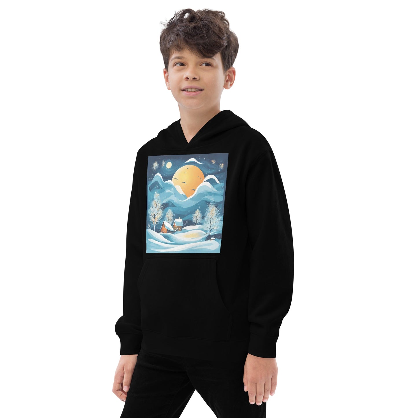 Kids fleece hoodie