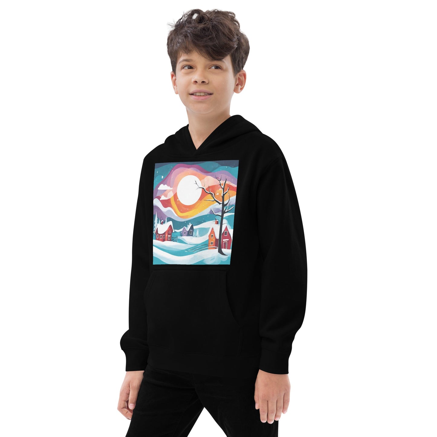 Kids fleece hoodie