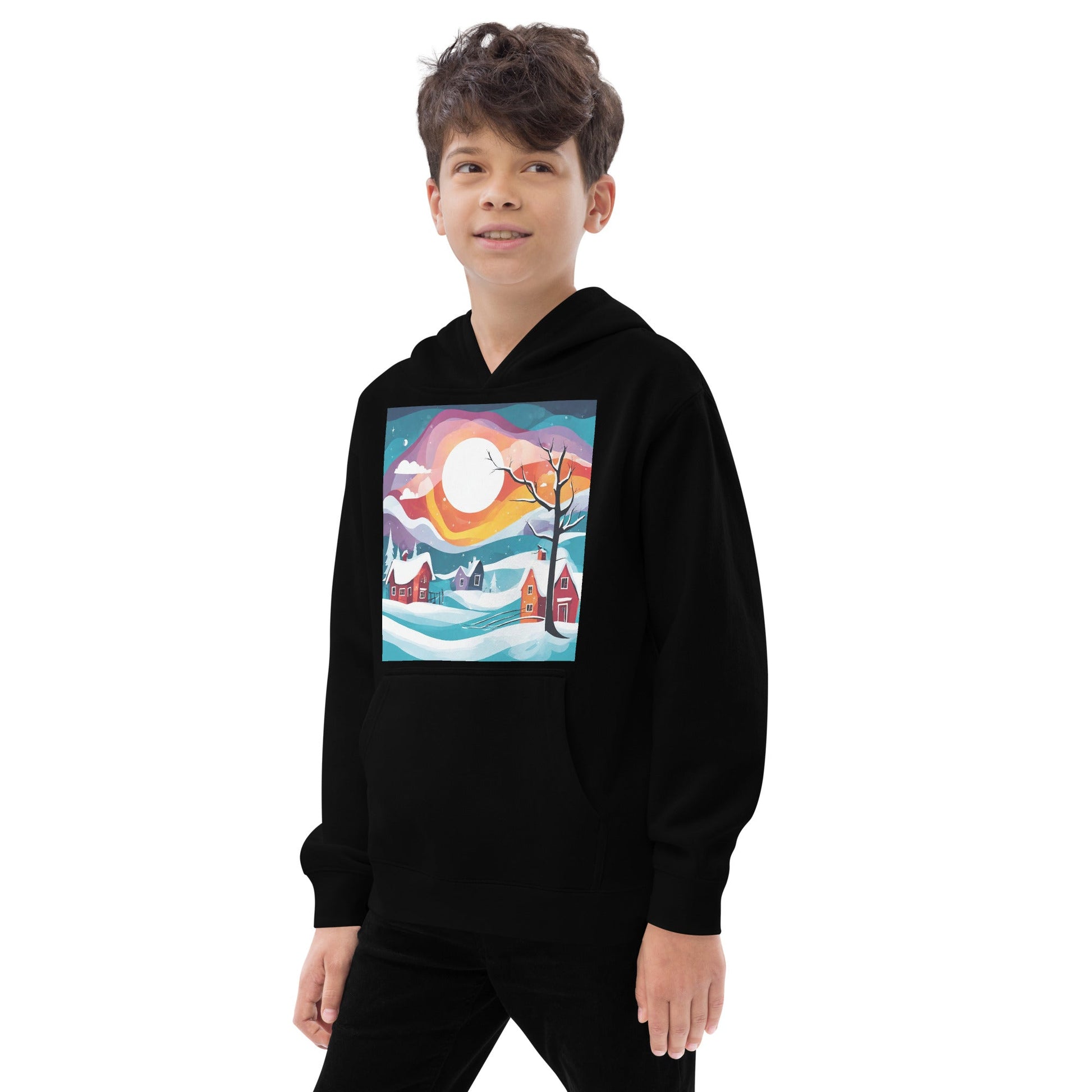 Kids fleece hoodie