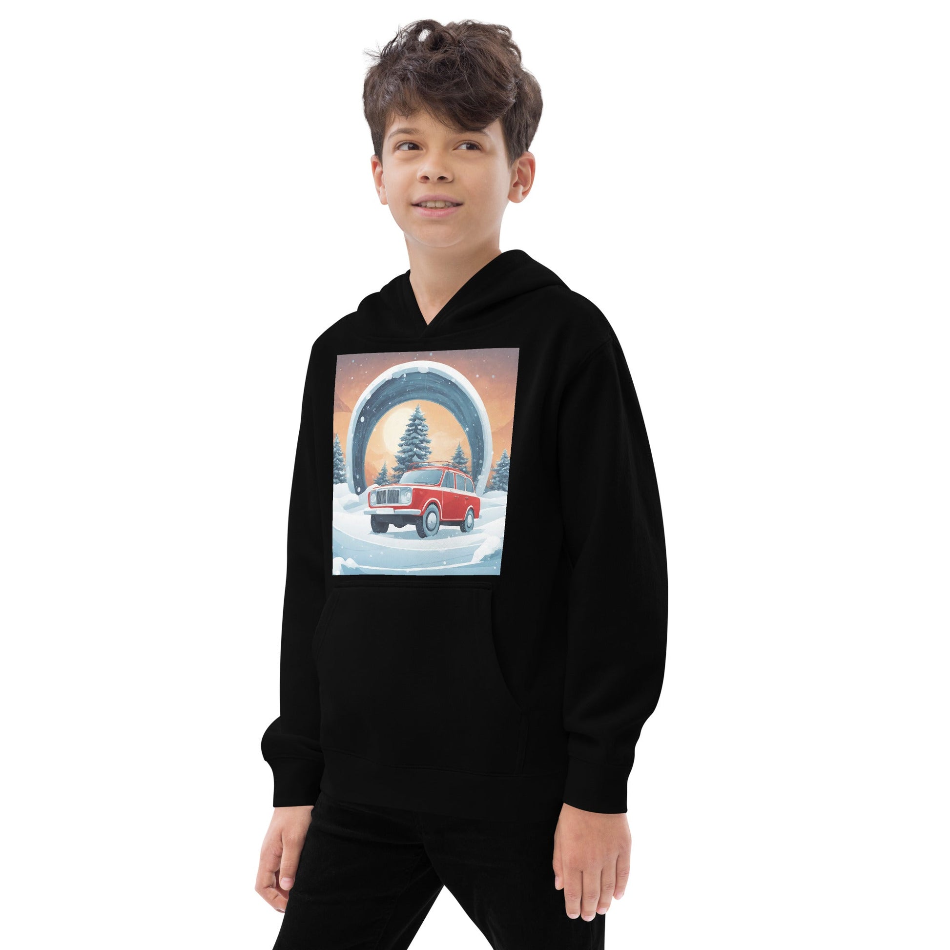 Kids fleece hoodie