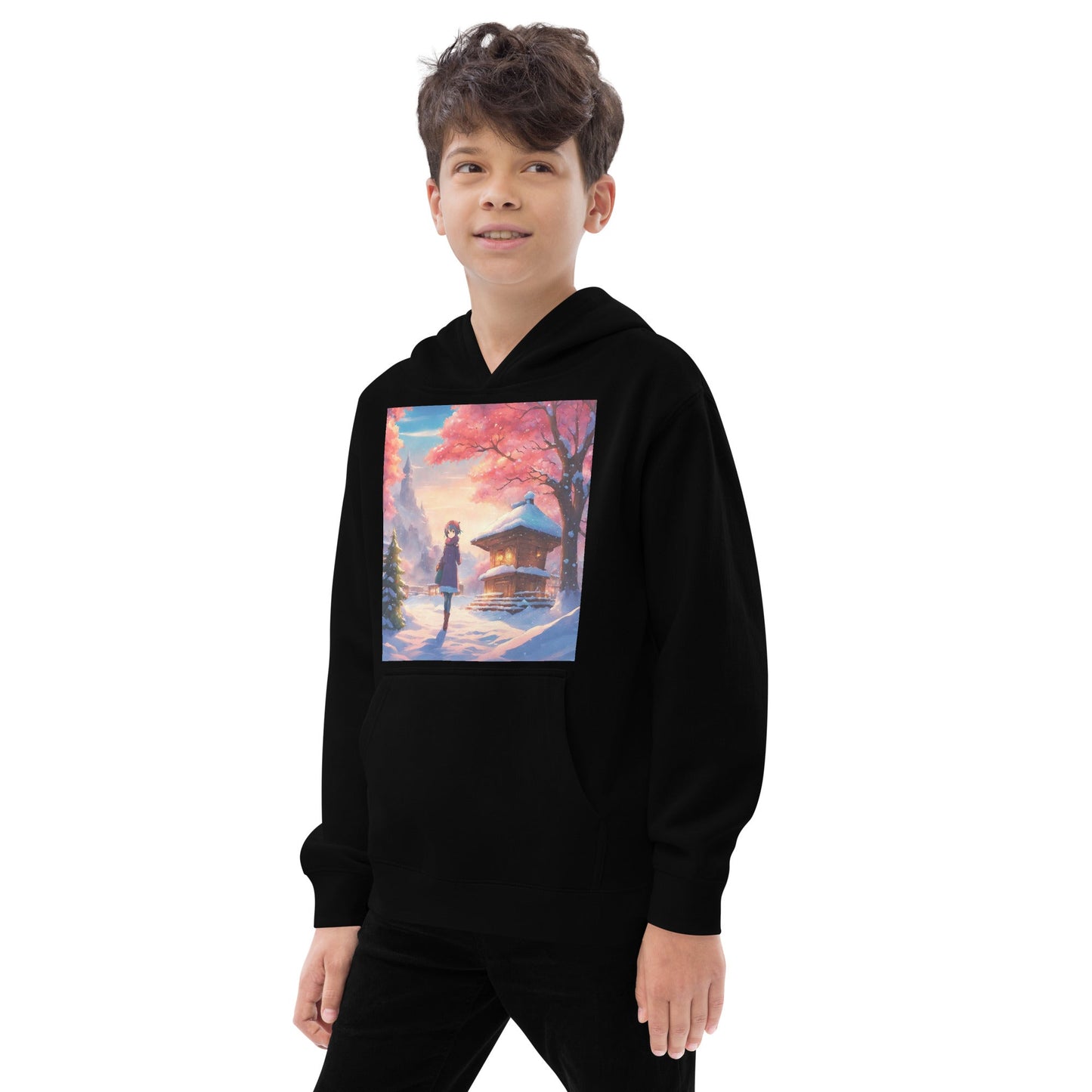 Kids fleece hoodie