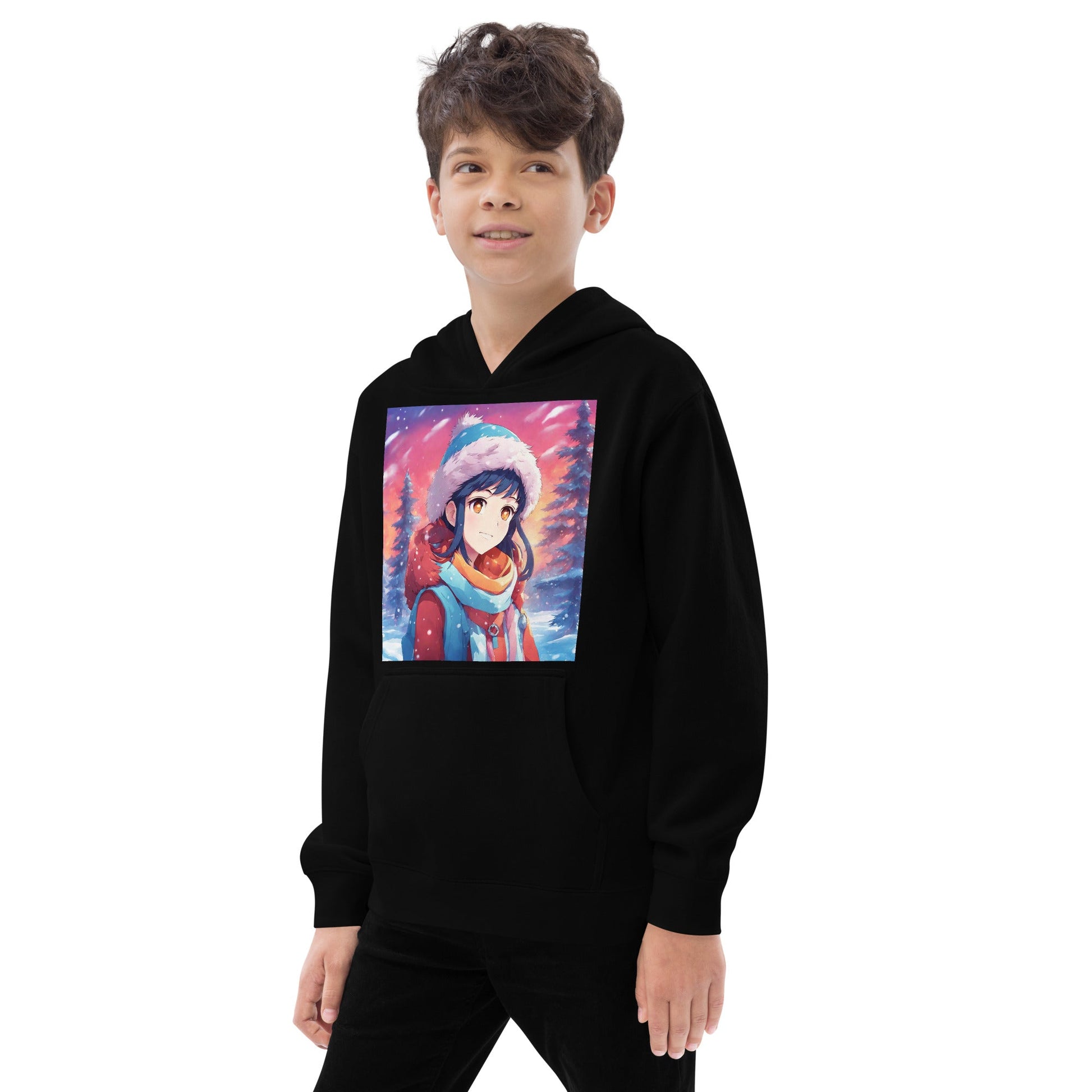 Kids fleece hoodie