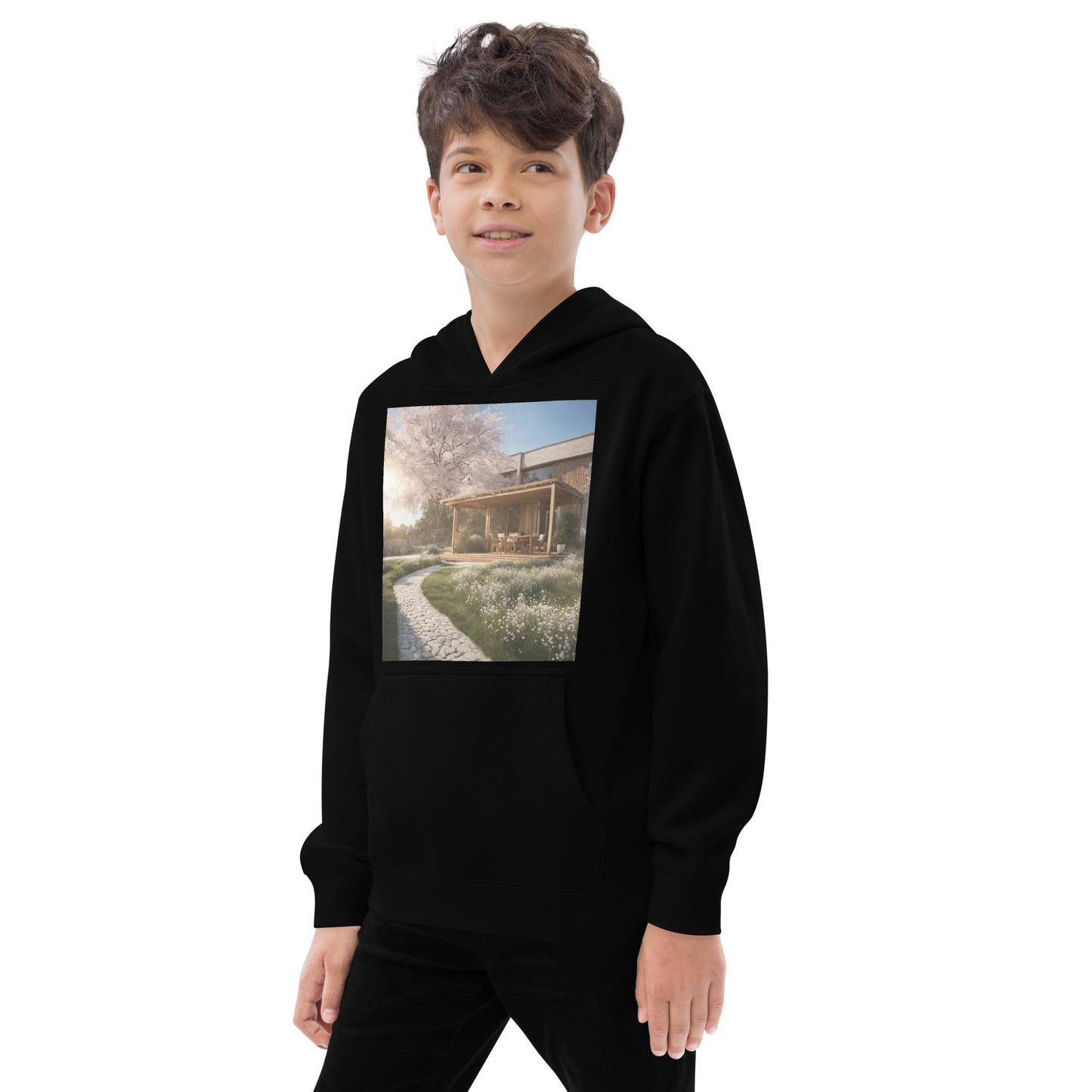 Kids fleece hoodie