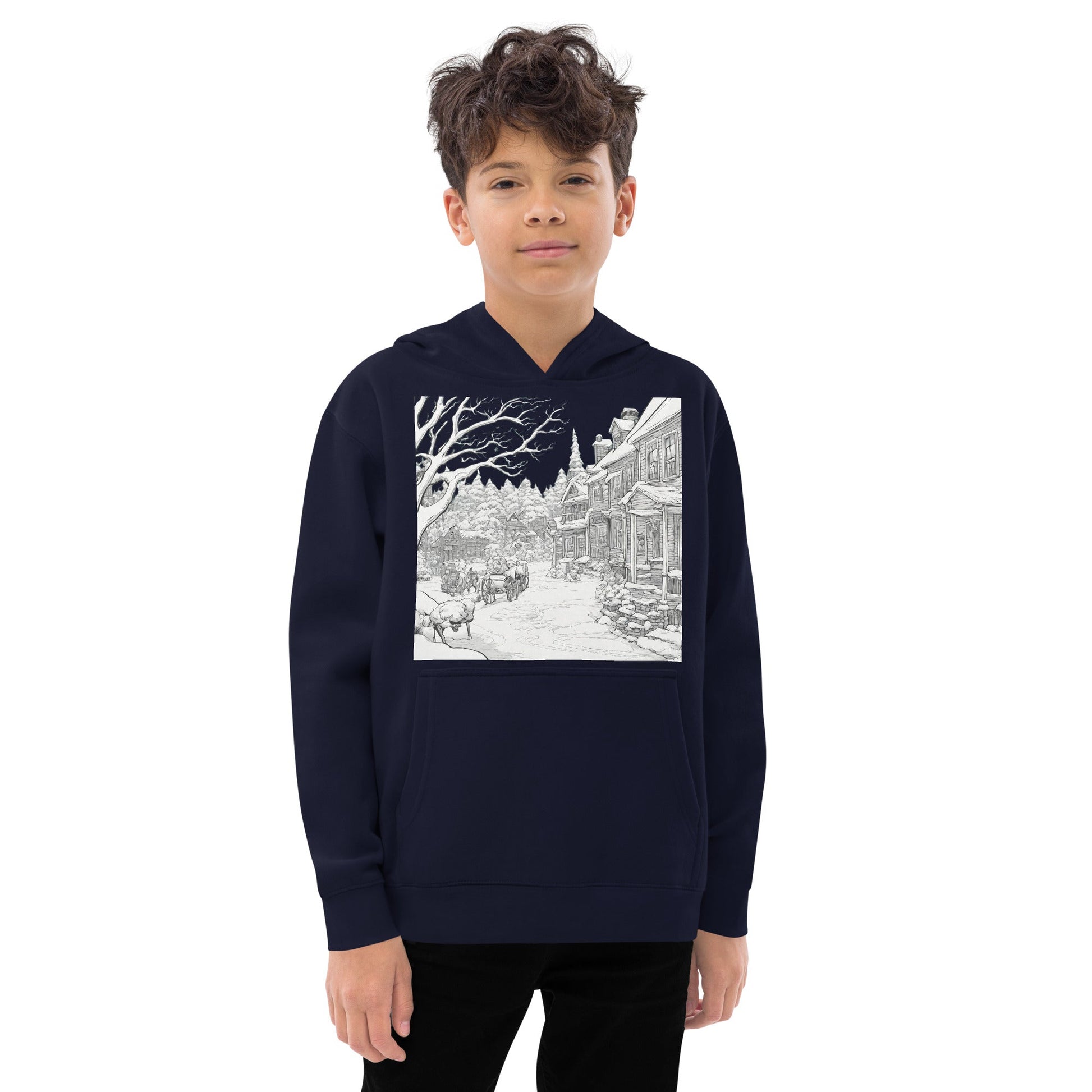 Kids fleece hoodie