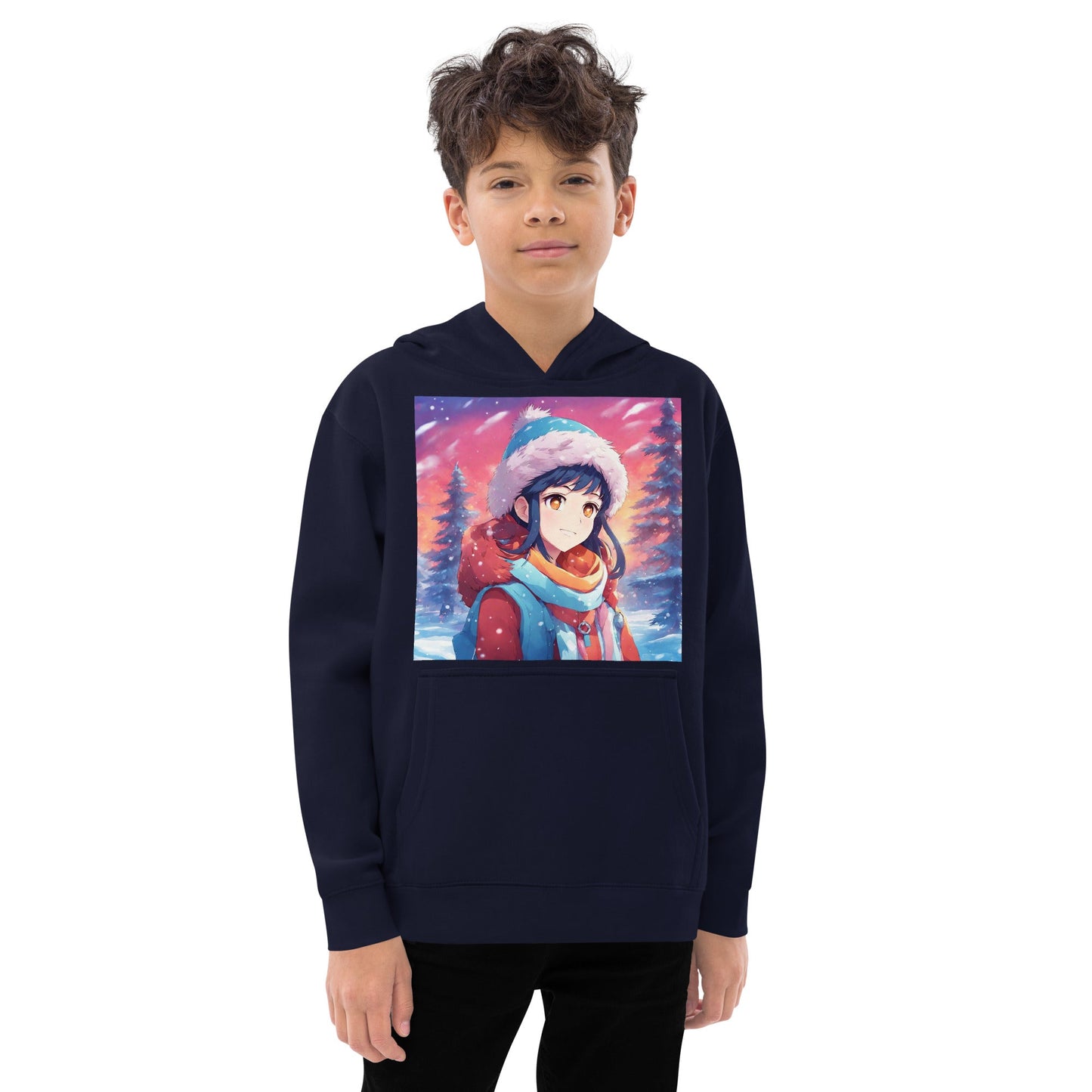 Kids fleece hoodie