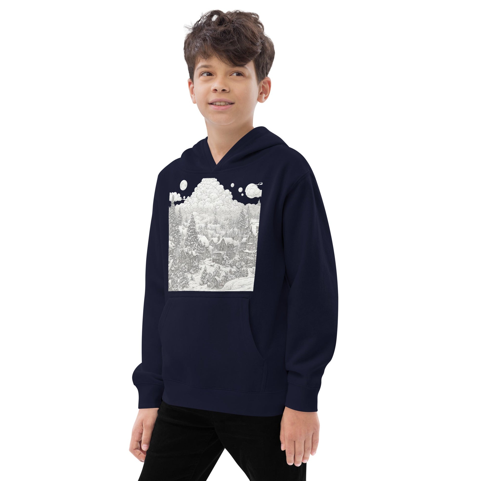 Kids fleece hoodie