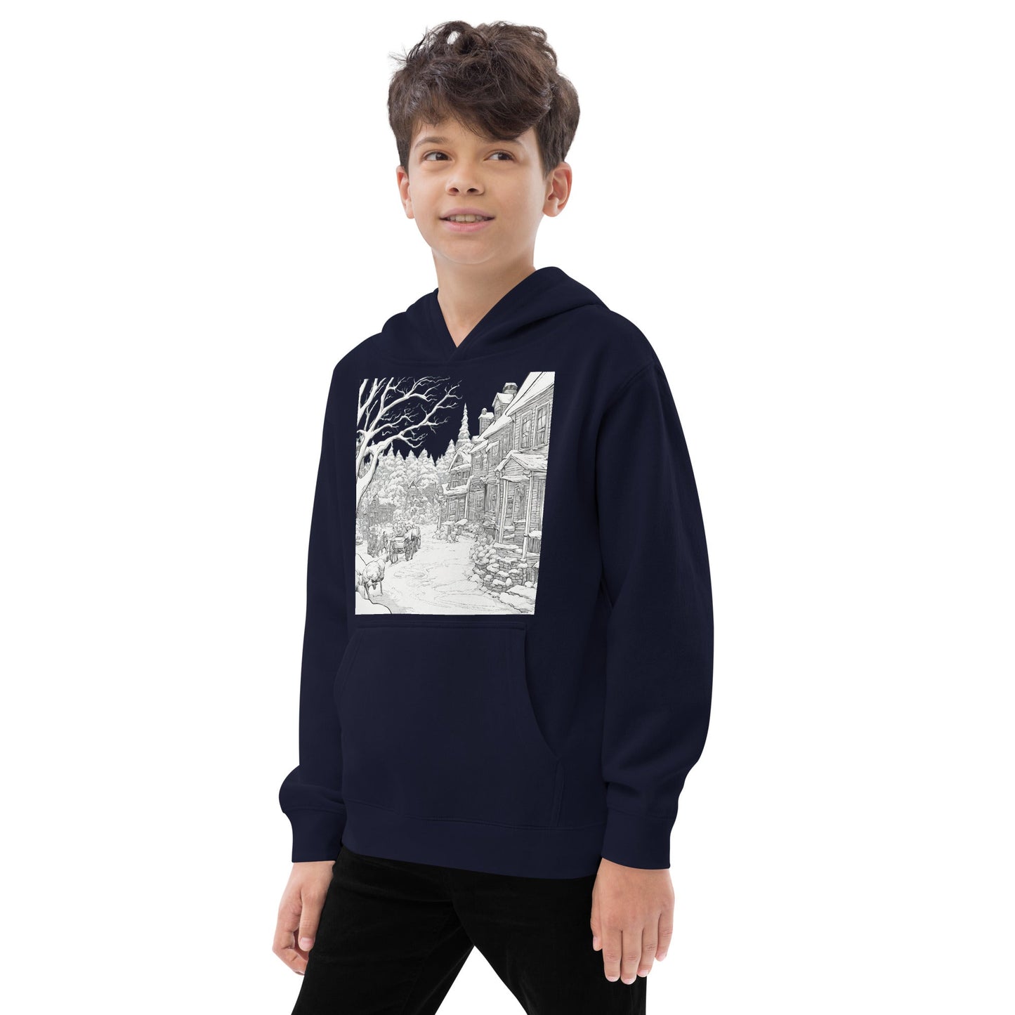 Kids fleece hoodie
