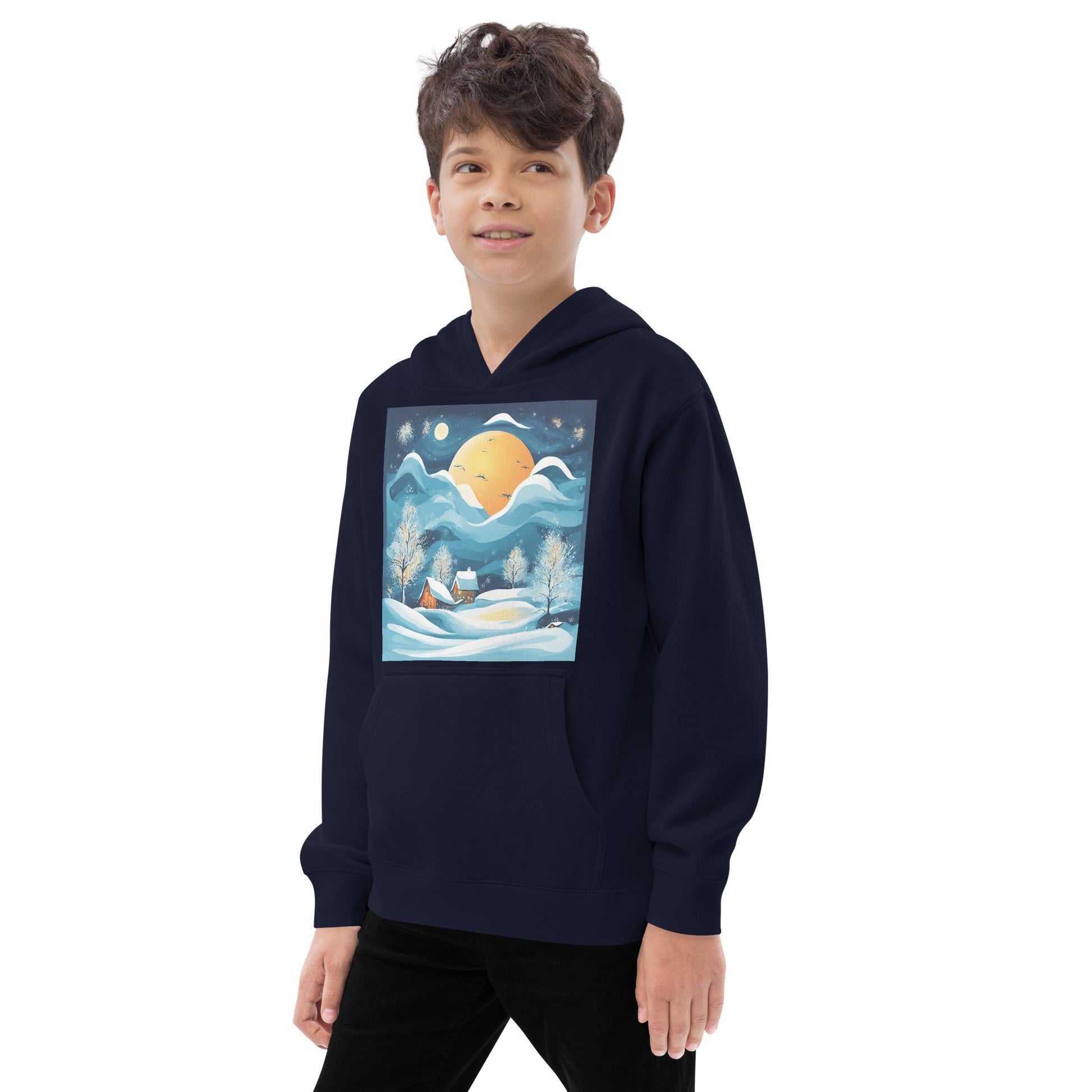 Kids fleece hoodie