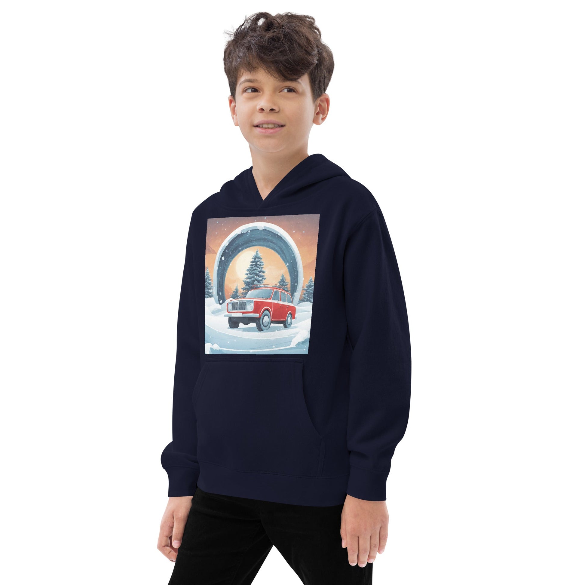 Kids fleece hoodie