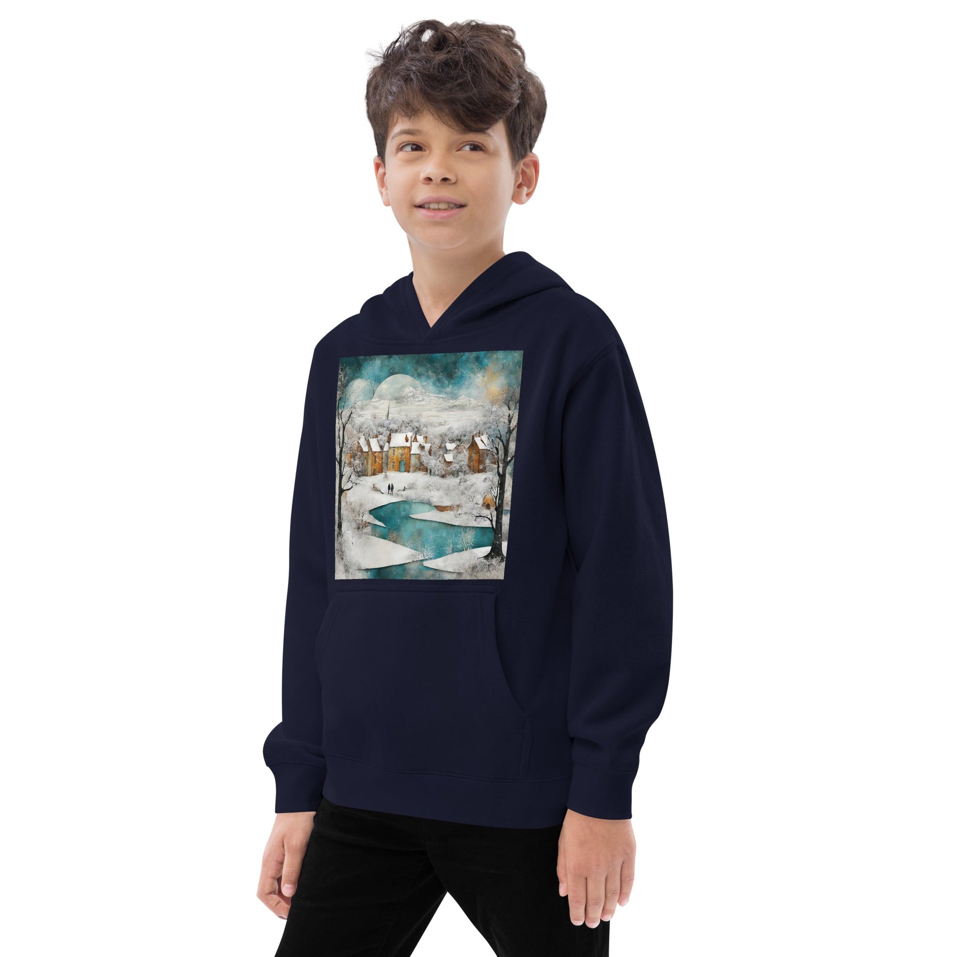 Kids fleece hoodie