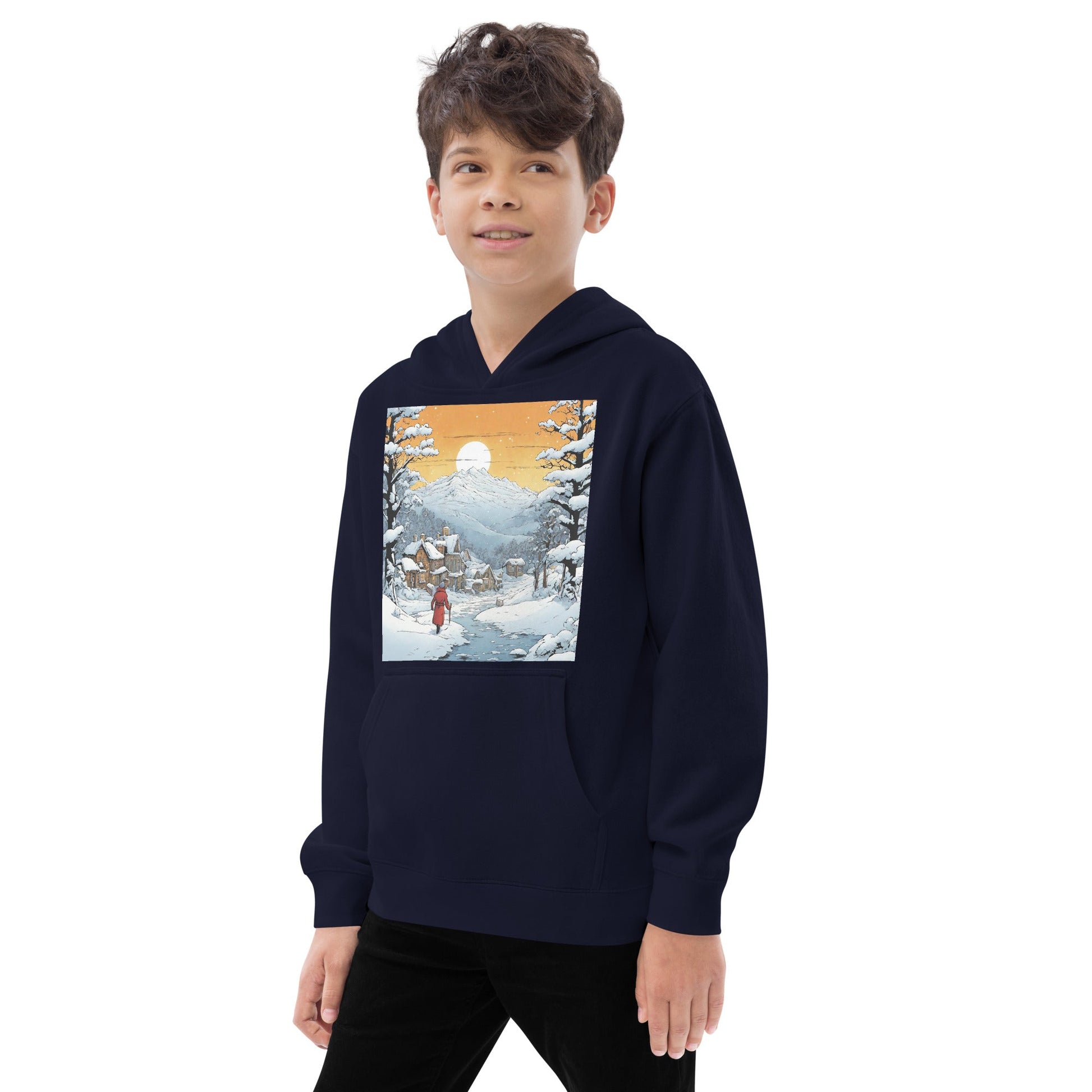 Kids fleece hoodie