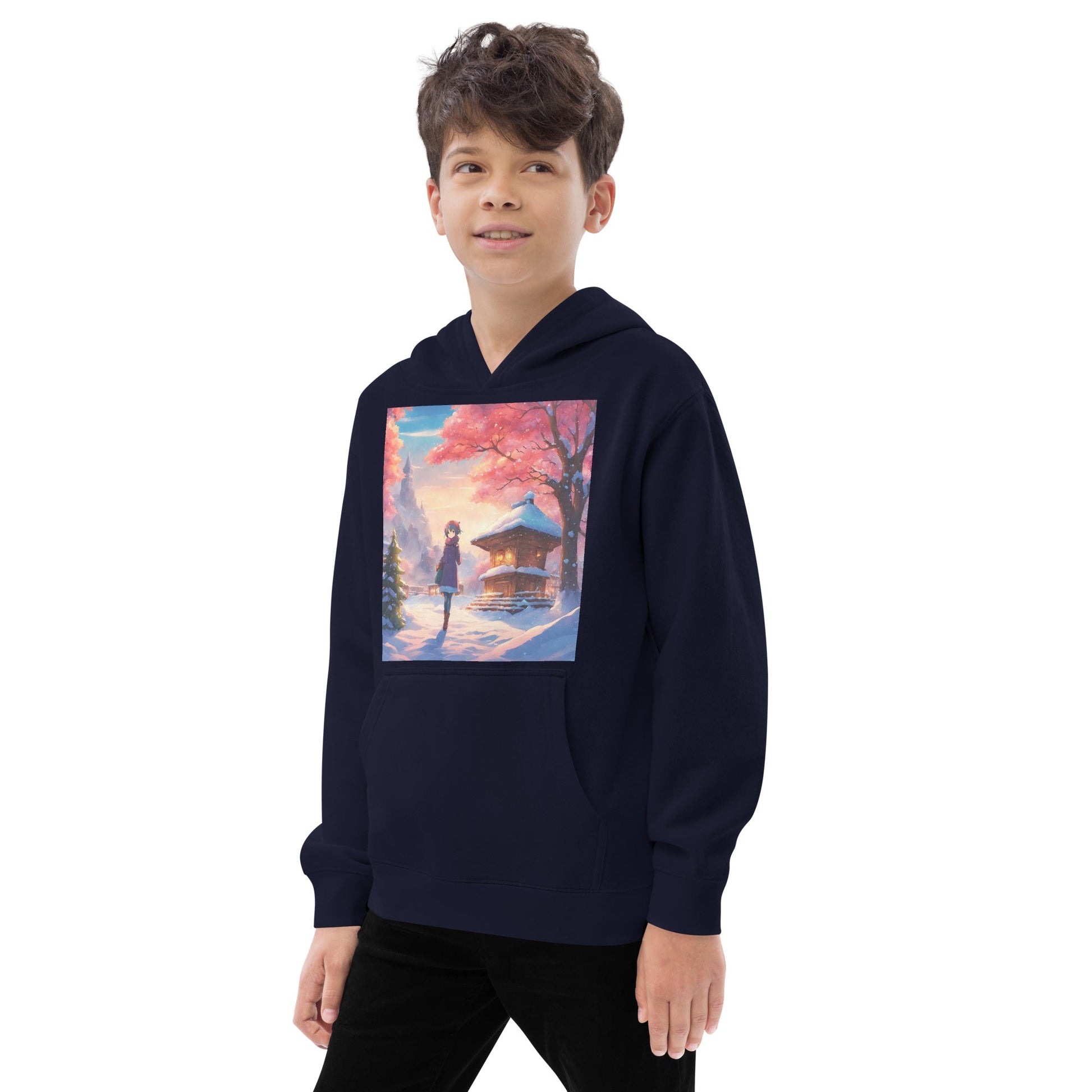 Kids fleece hoodie