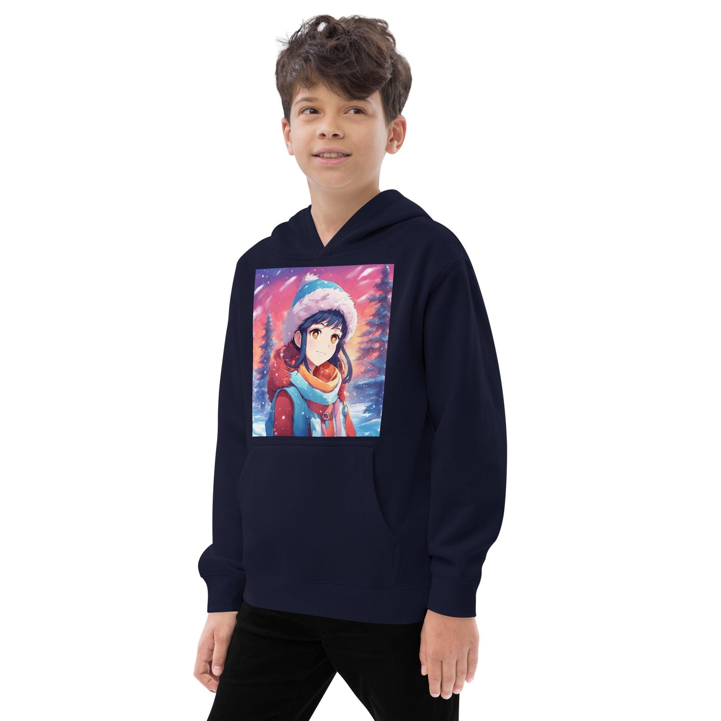 Kids fleece hoodie