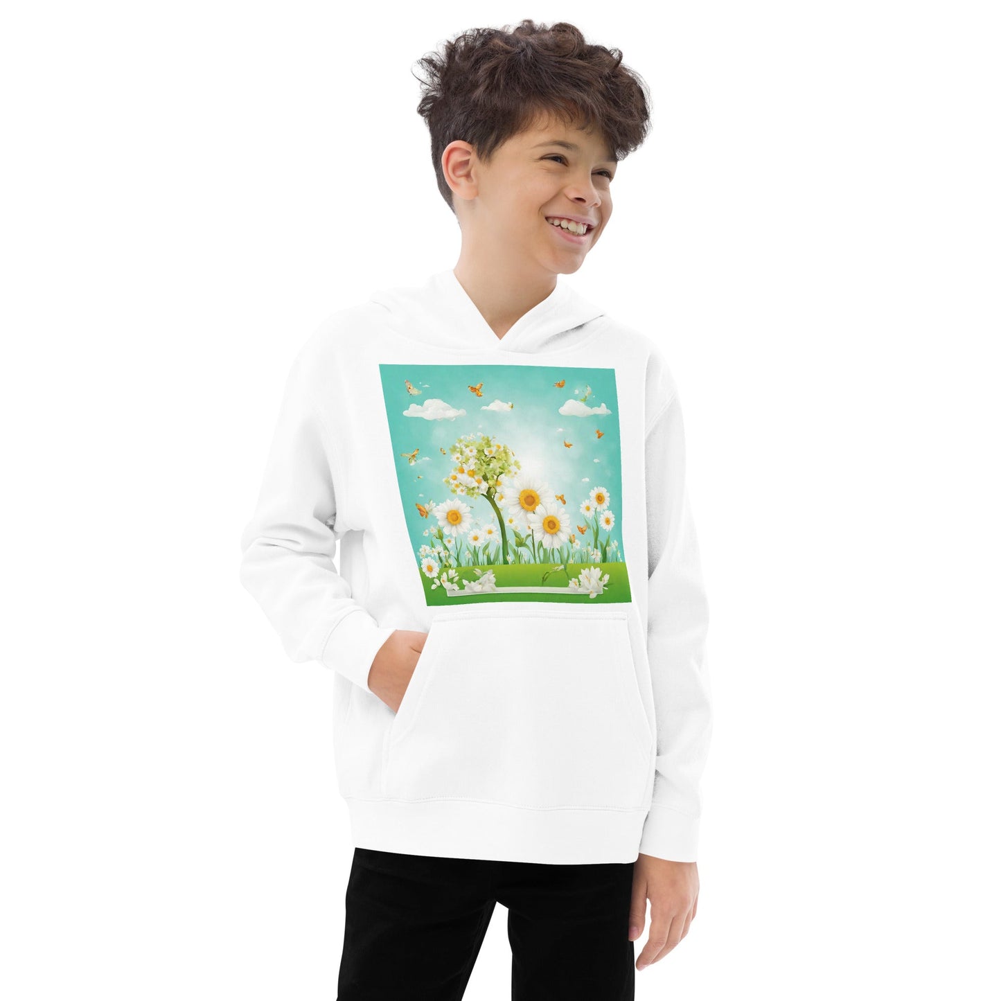 Kids fleece hoodie