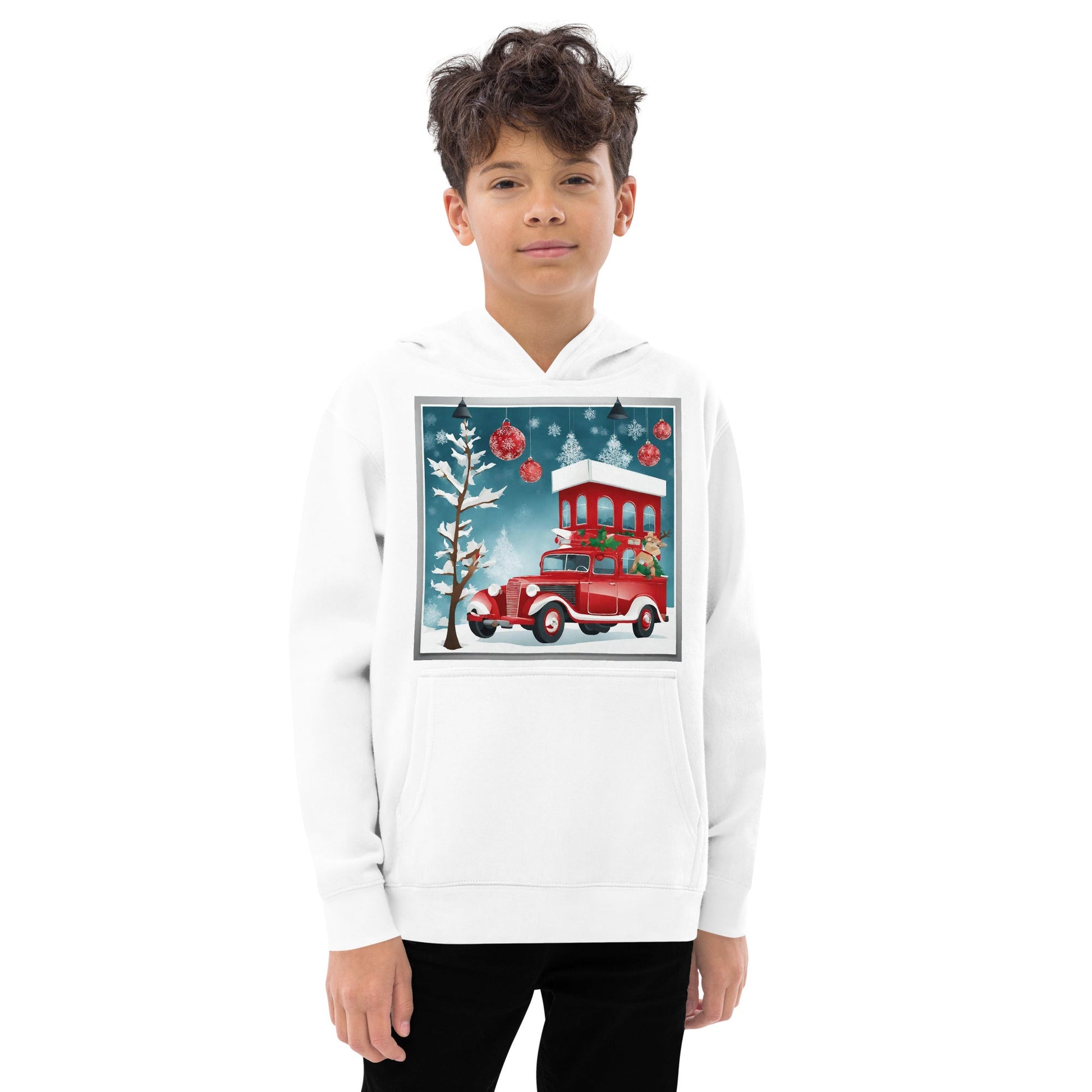 Kids fleece hoodie