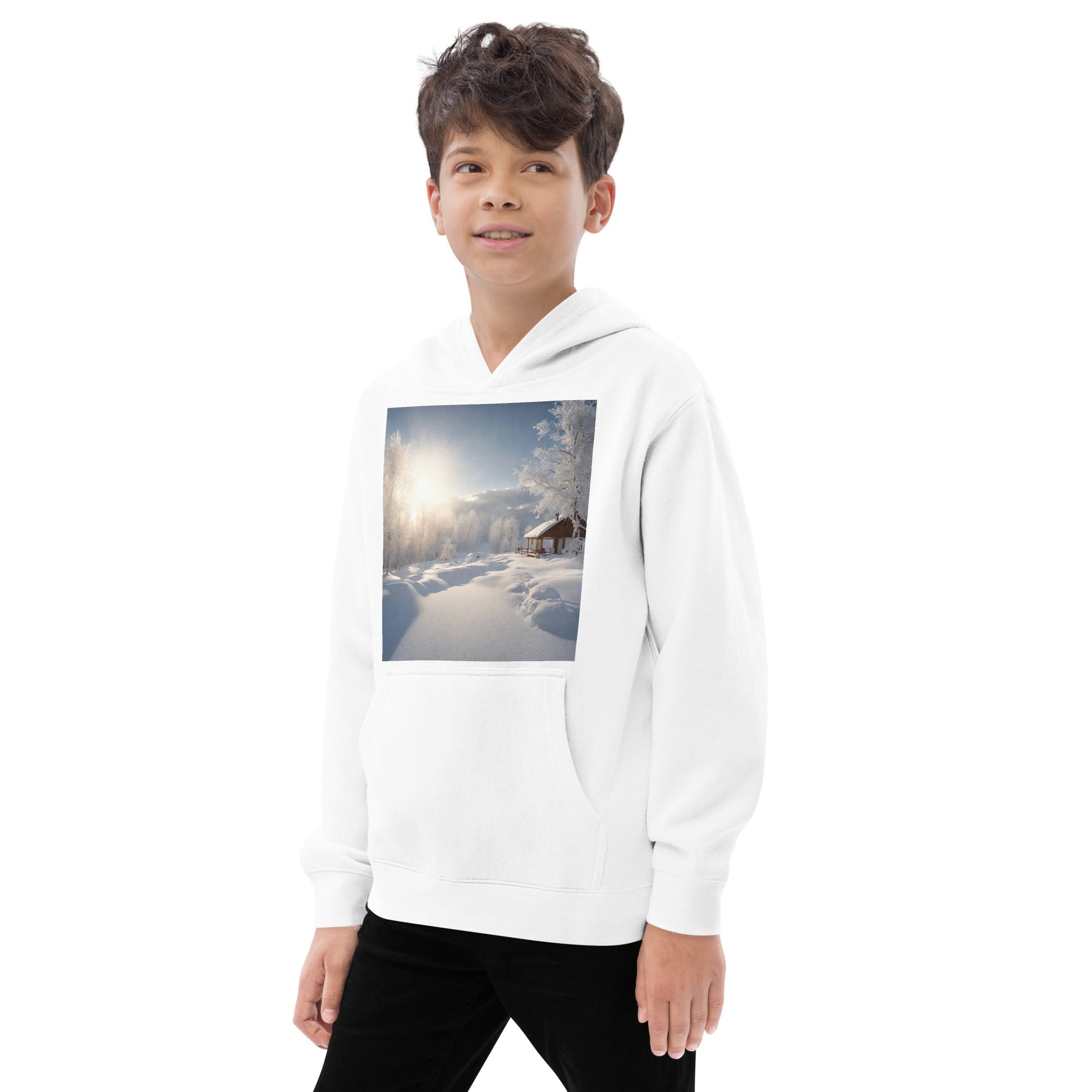 Kids fleece hoodie