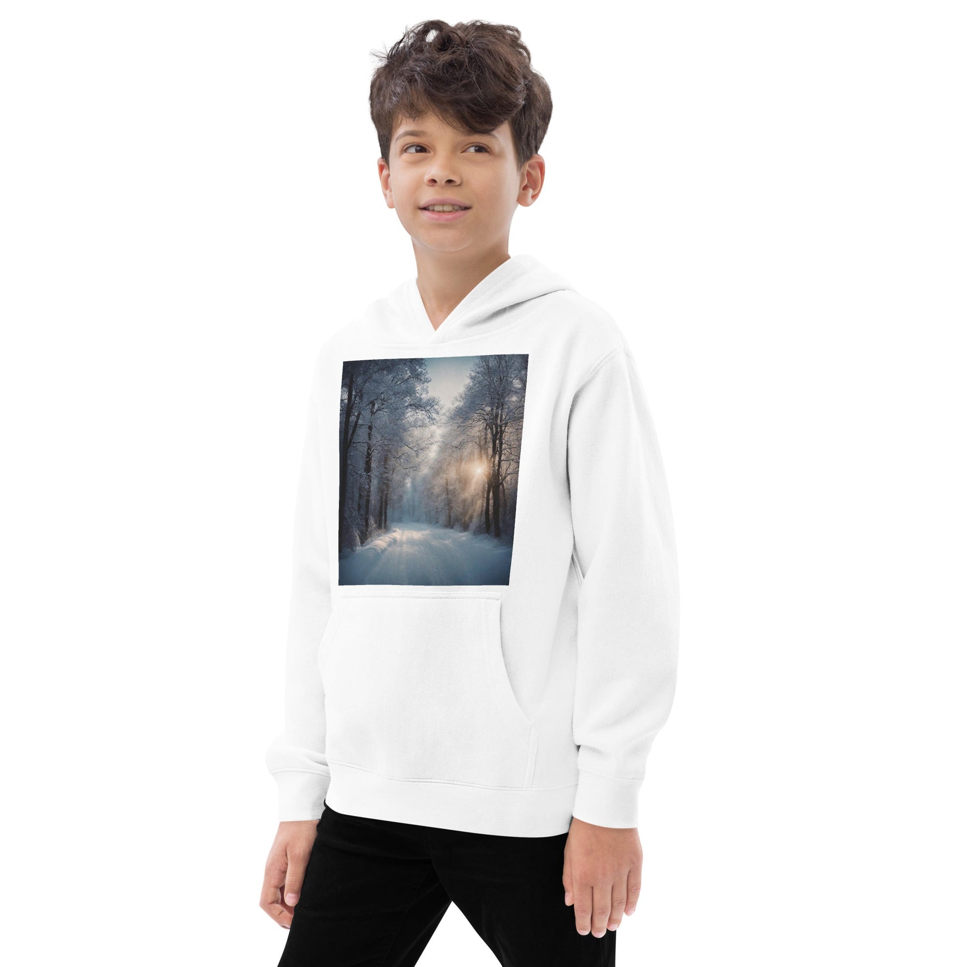 Kids fleece hoodie