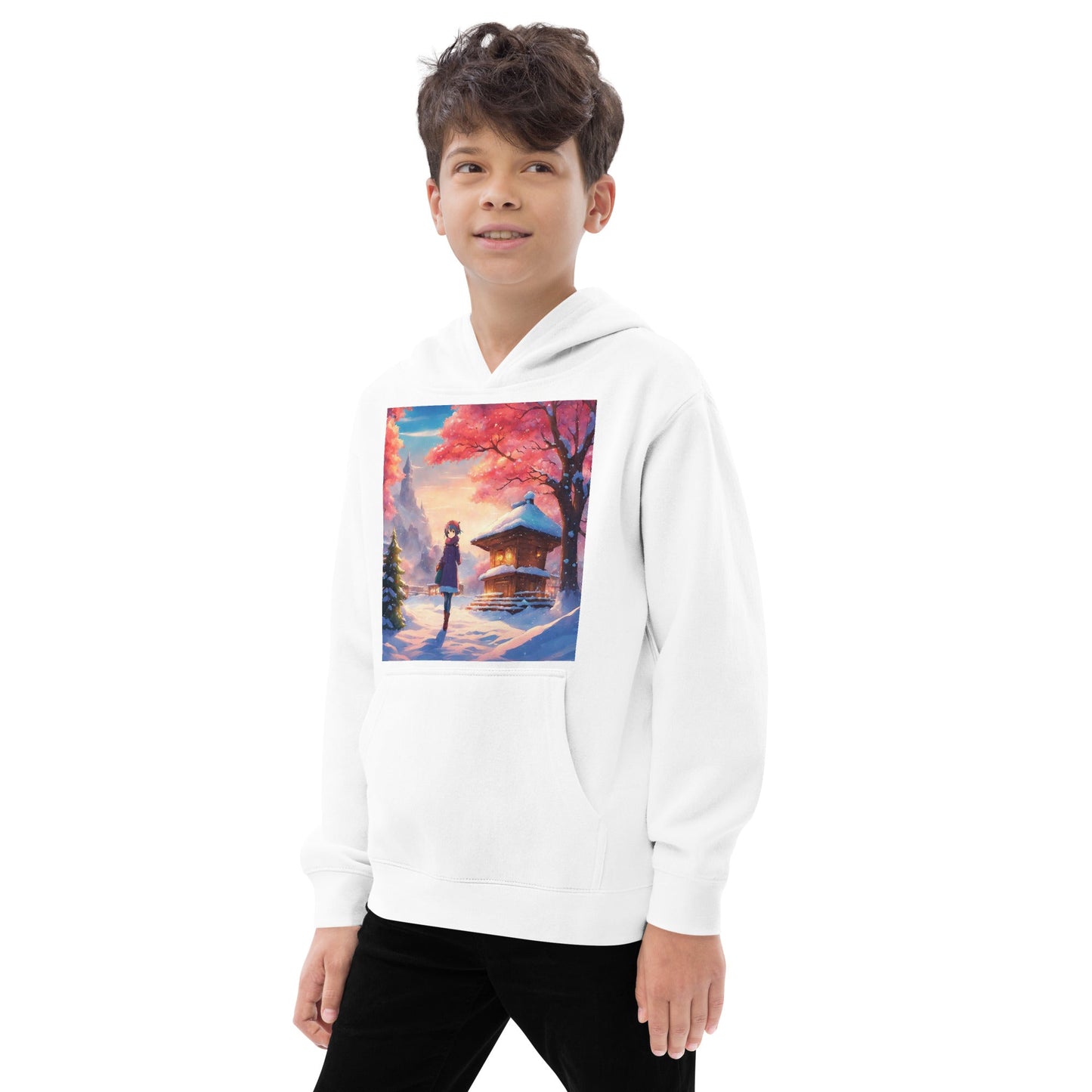 Kids fleece hoodie
