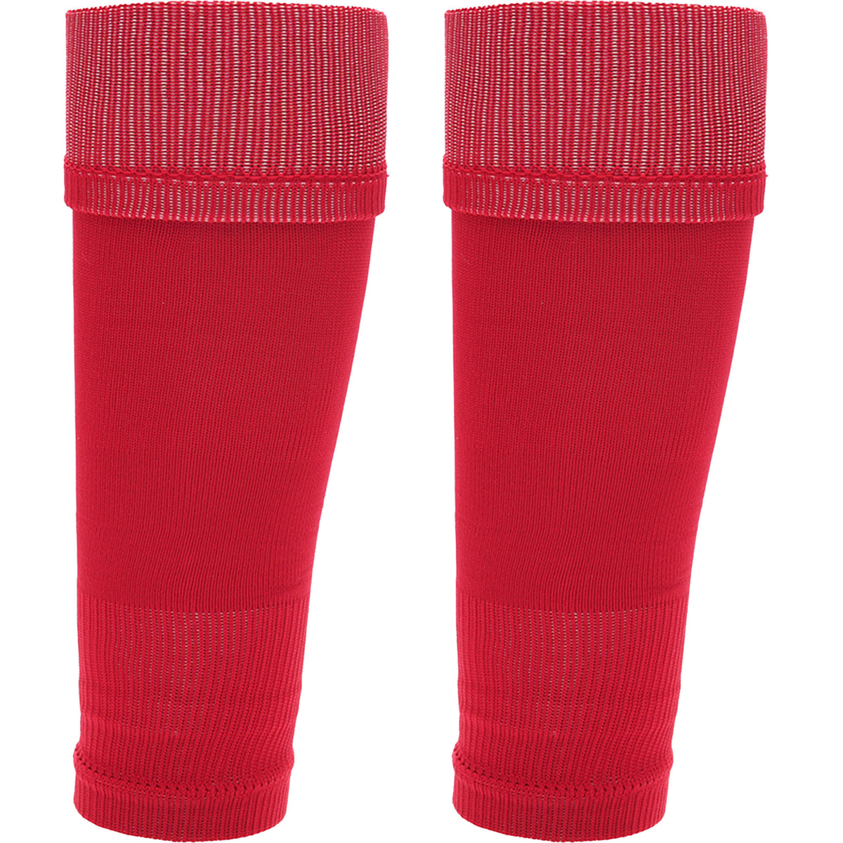 Sock Stack Kids Leg Sleeve Compression Sleeves Red Over Calf Shin Pad Compatible Breathable Fabric