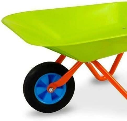 Children's Garden Wheelbarrow with Metal Frame and Plastic Wheel