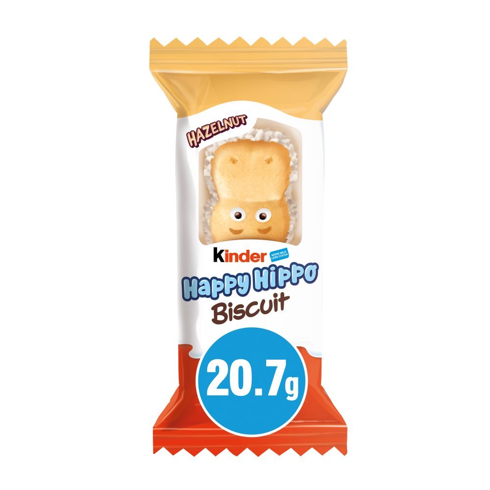 Kinder Happy Hippo Hazelnut Biscuit 20.7g (Box of 28)