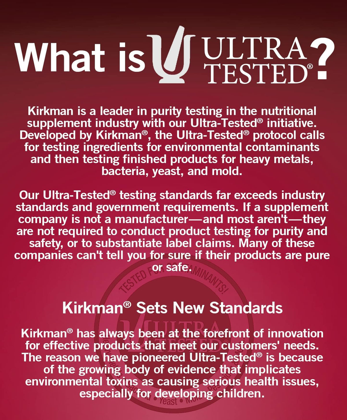 Kirkman Super Nu-Thera Multivitamin Teen & Adult – Mood Support