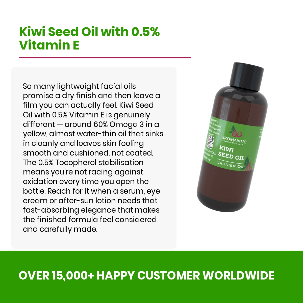 Kiwi Seed Oil