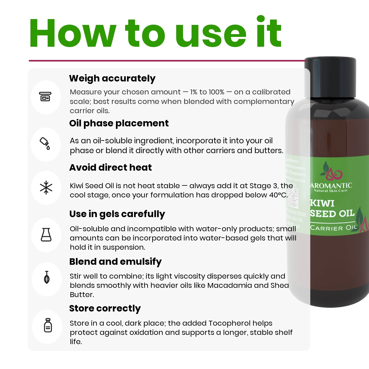 Kiwi Seed Oil