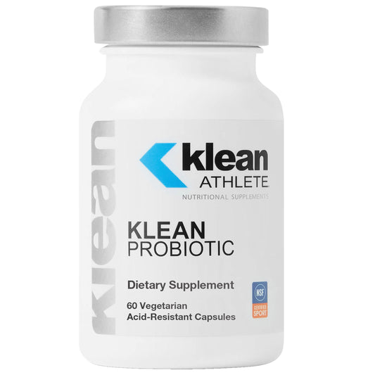 Klean Athlete Klean Probiotic | Shelf-Stable Probiotic for Immune & Digestive Support | NSF Certified for Sport | 60 Vegetarian Capsules