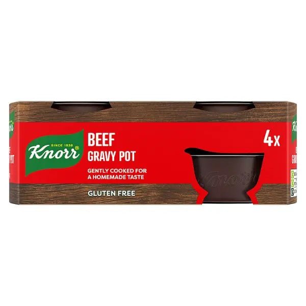 Knorr Gravy Pot Beef 4x 28 g (Case of 8)