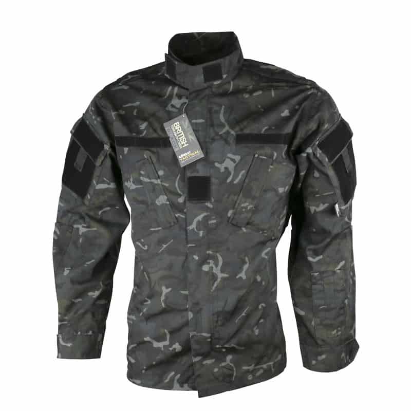 Kombat UK ACU Assault Shirt - BTP Black