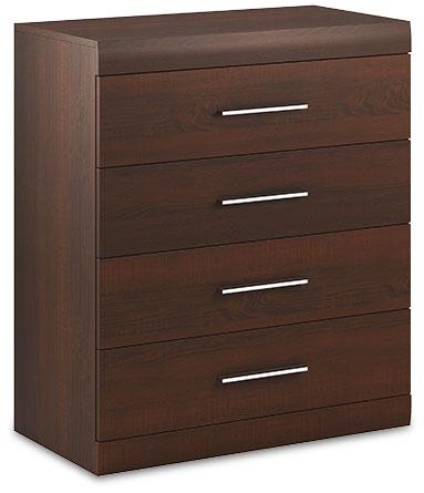 Bordo Chest Of Drawers 09 in Oak Chocolate