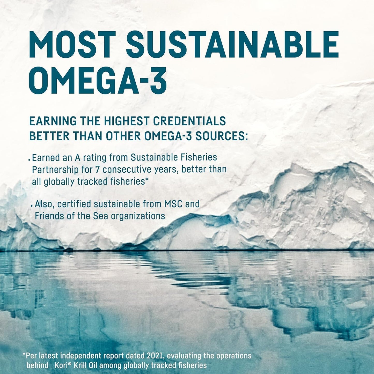 Kori Krill Oil Omega-3 Supplement | Antarctic Krill Oil with Superior Absorption | 1200mg Softgels | EPA & DHA