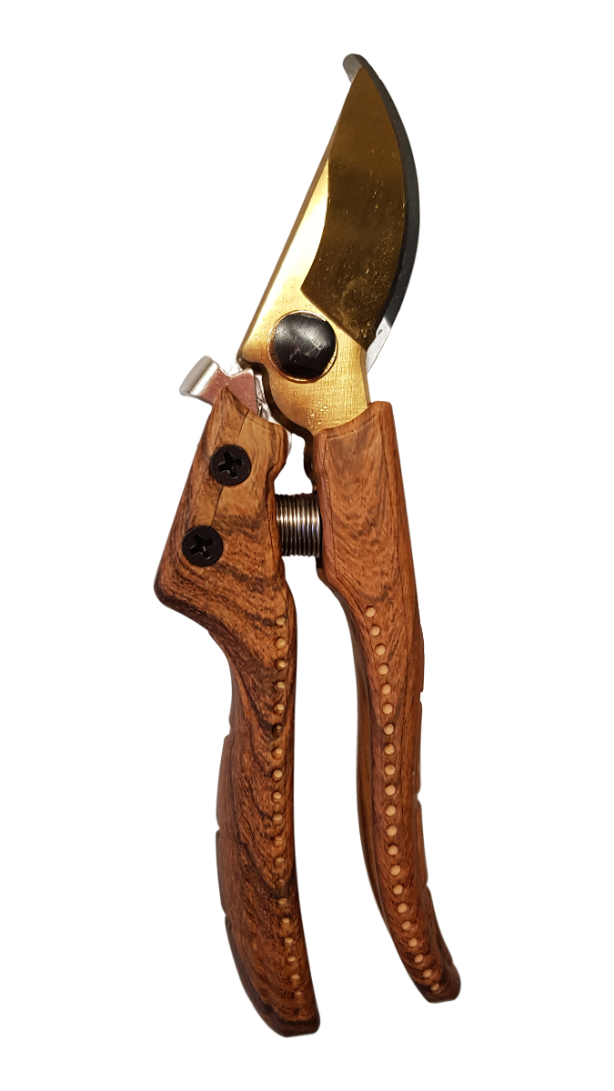 Bypass Steel V-Series Garden Pruning Shears Landscape Fabric Home and Garden Use