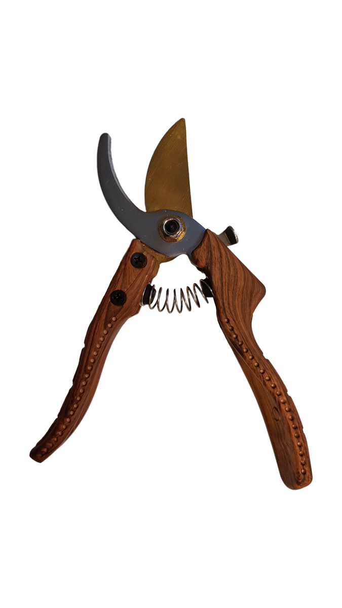 Bypass Steel V-Series Garden Pruning Shears Landscape Fabric Home and Garden Use
