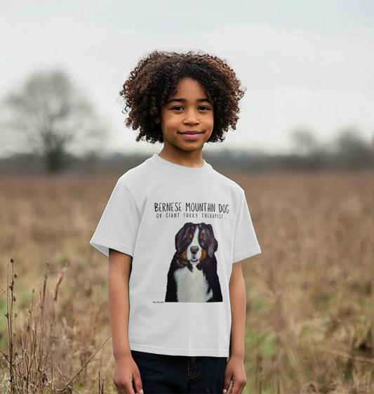 Bernese Mountain Dog Child's T-Shirt – Cuteness & Comfort Combined!