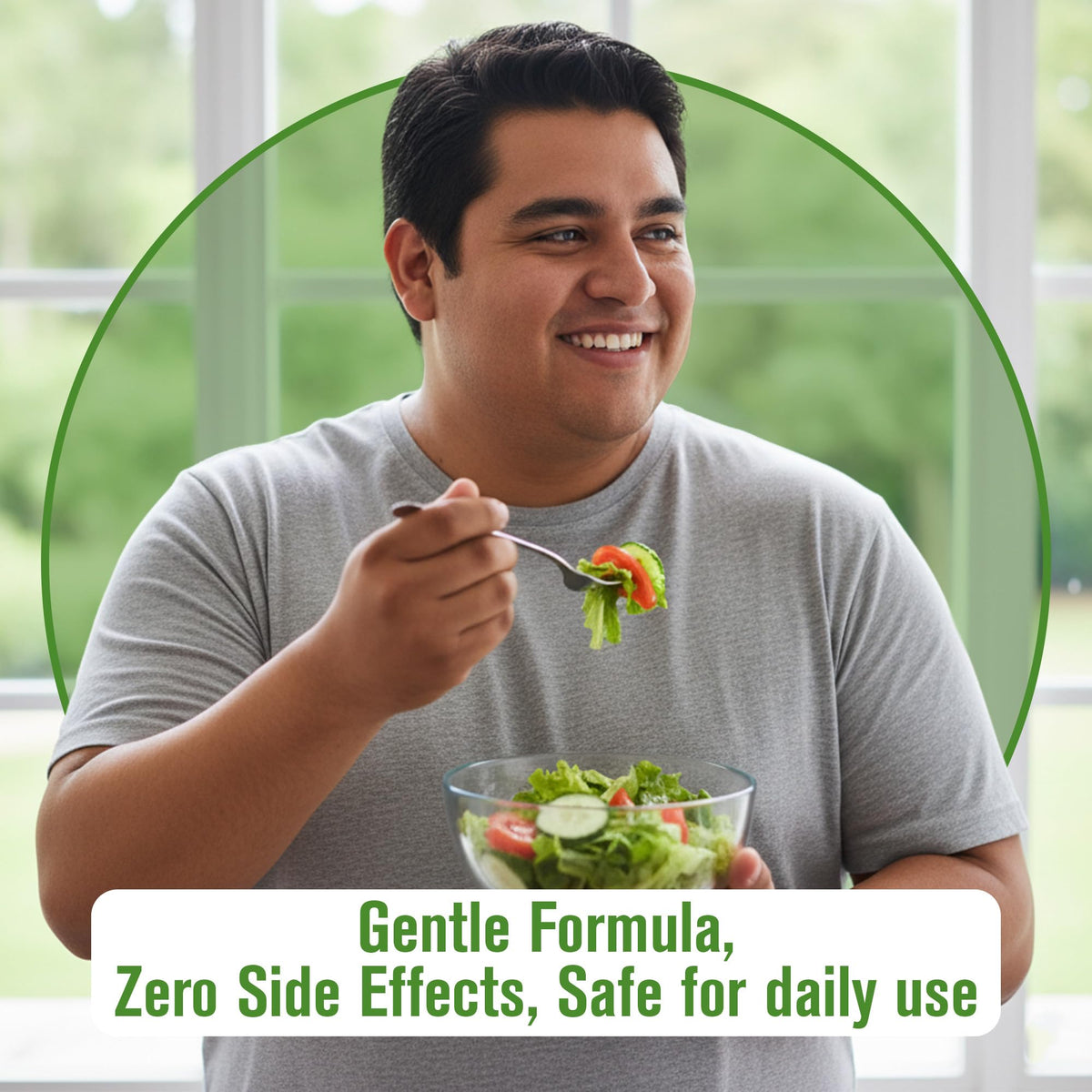 NaturalSlim Good Flora Probiotic - Gentle 7-Strain Digestive Support (60 Veg Caps, 3-Pack)